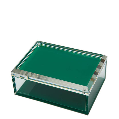 Lucite Photo Box in Green