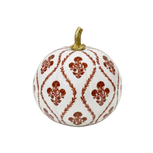 Rusty Red Heritage Medallion Pumpkin