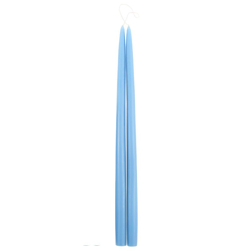 12” taper candles in Heron - Hosted by Kelly Gaudreau