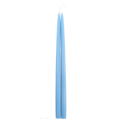 12” taper candles in Heron - Hosted by Kelly Gaudreau