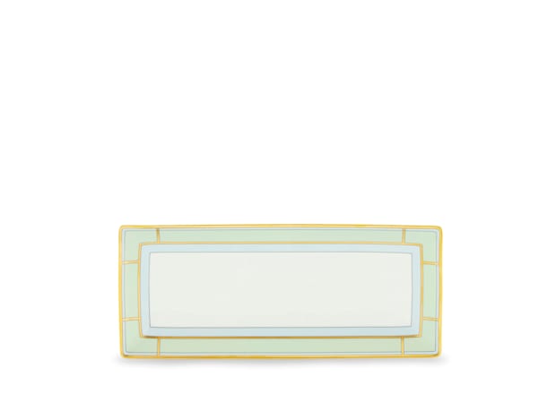 Green Rectangular Change Tray | Diva | GINORI 1735