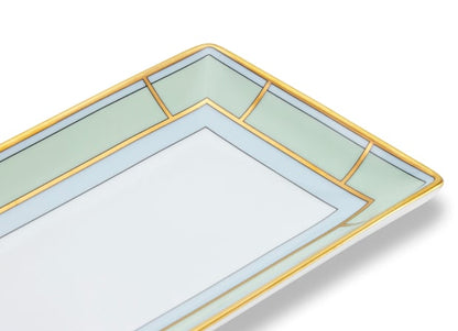 Green Rectangular Change Tray | Diva | GINORI 1735