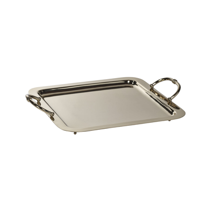 Manetta Alloy and Brass Tray - Polished Gold