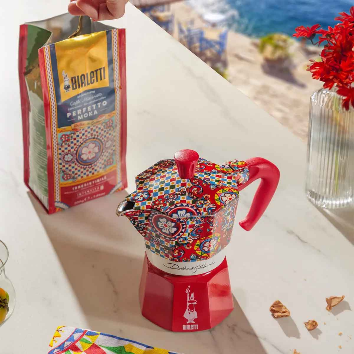 Dolce & Gabbana Sicilian Cart Moka Pot