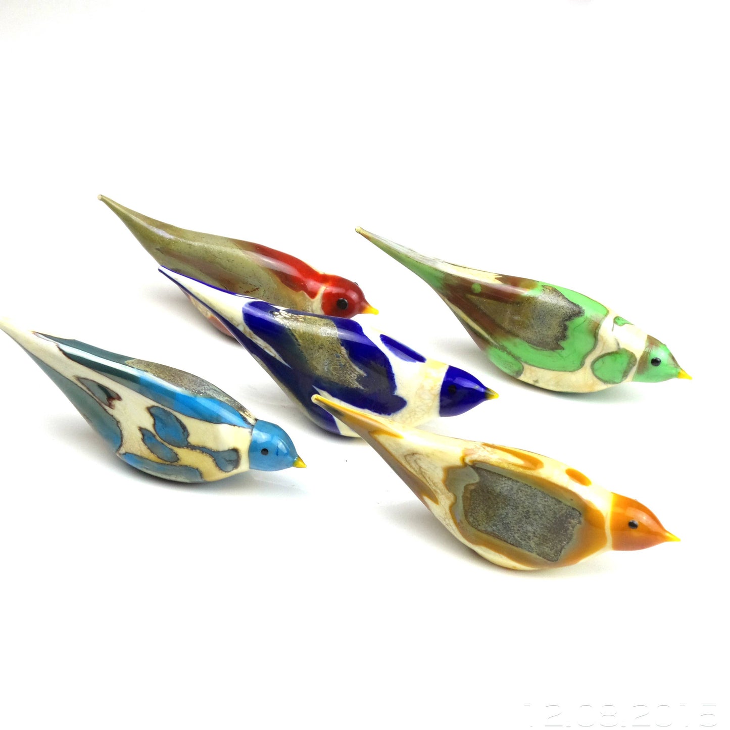 Murano Lucky Lido Bird Figurine