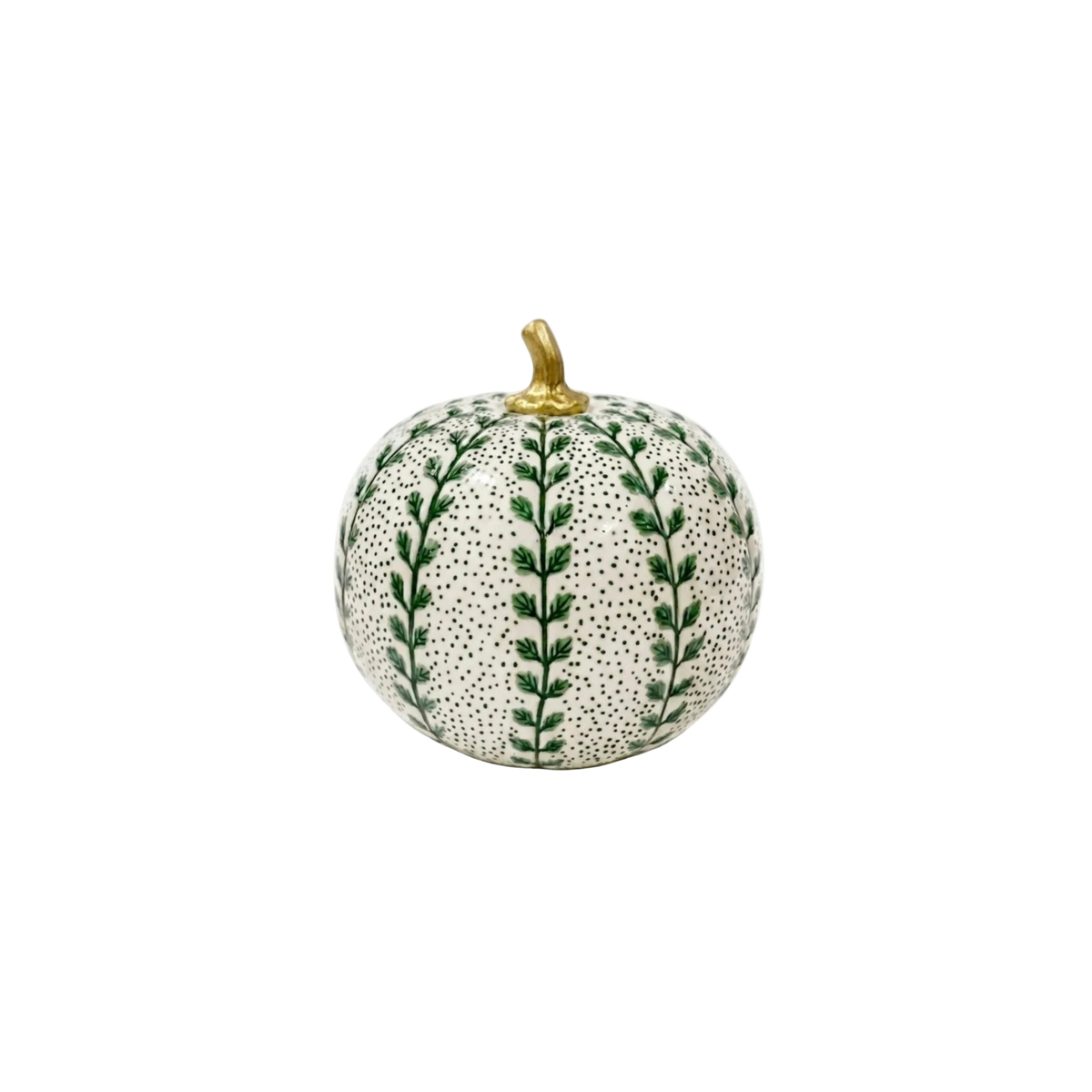 Green Meadow Sprig Pumpkin