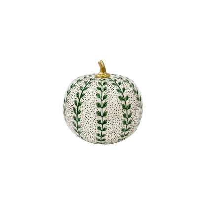 Green Meadow Sprig Pumpkin