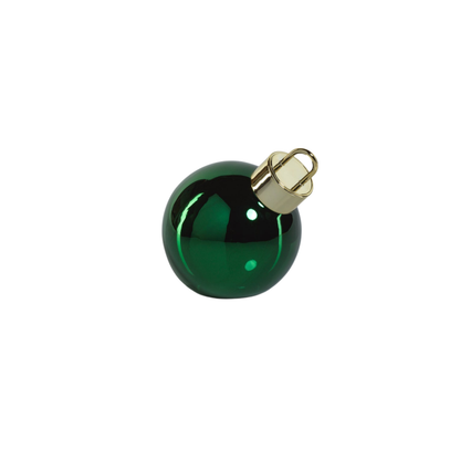 LED Metallic Glass Ornament Ball - Green