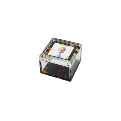 Tortoise Acrylic Photo Box