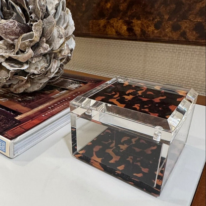 Tortoise Acrylic Photo Box