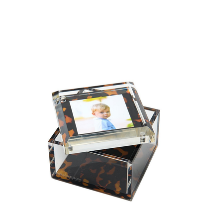 Tortoise Acrylic Photo Box