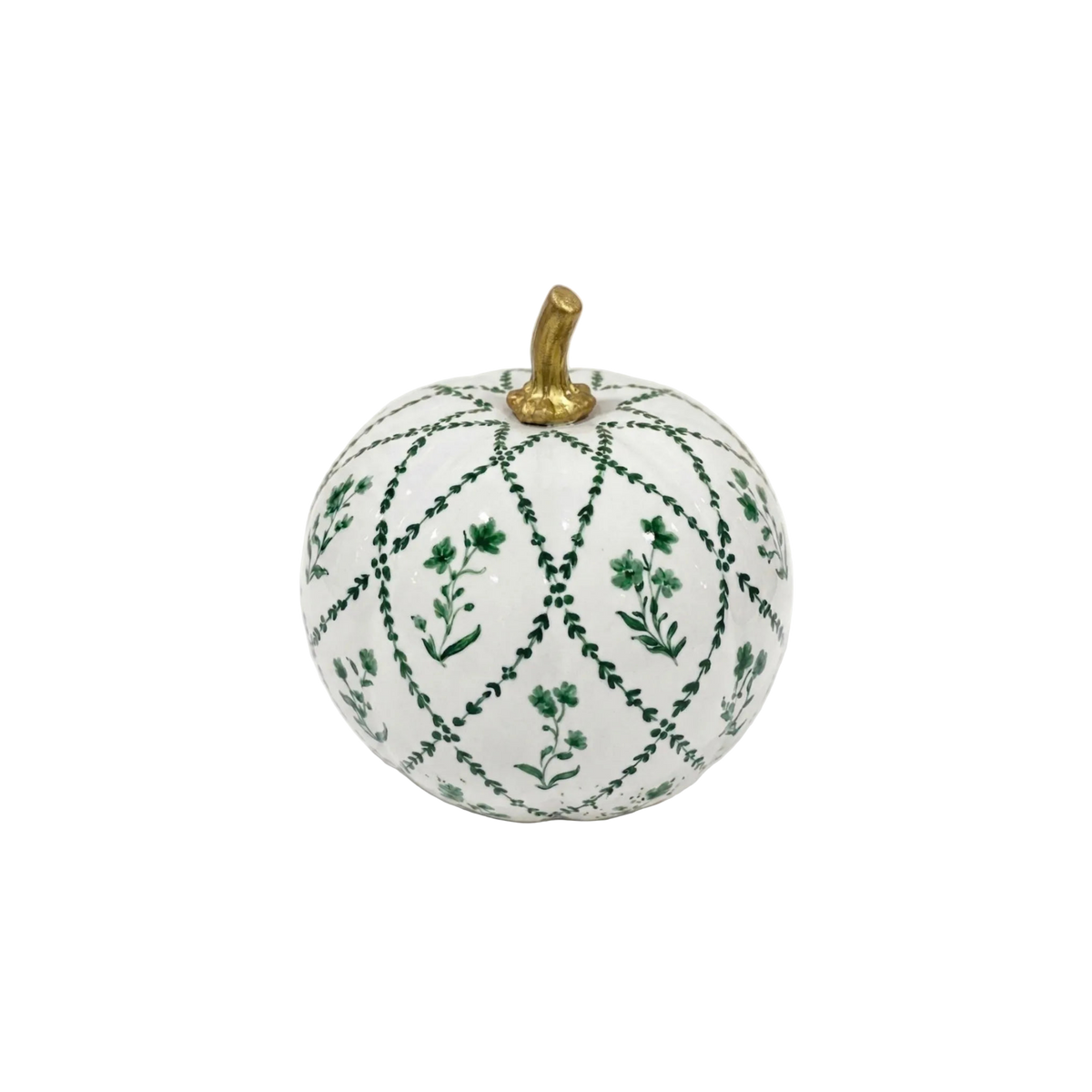 Green Garden Trellis Pumpkin