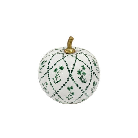 Green Garden Trellis Pumpkin