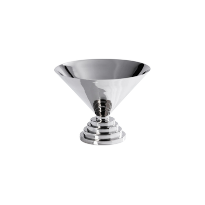 Mayan Alloy Bowl - Polished Nickel
