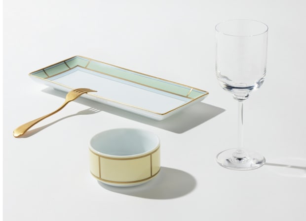 Green Rectangular Change Tray | Diva | GINORI 1735