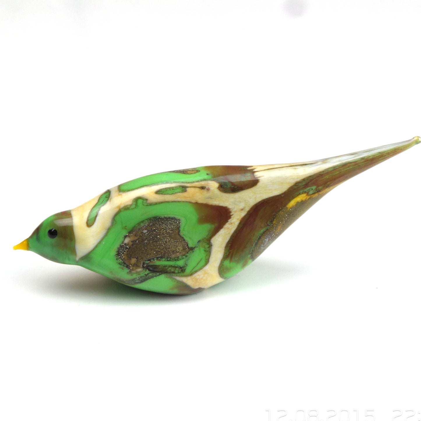 Murano Lucky Lido Bird Figurine