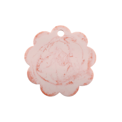 9" Scallop Resin Cheese Charcuterie Board - Hosted by Kelly Gaudreau