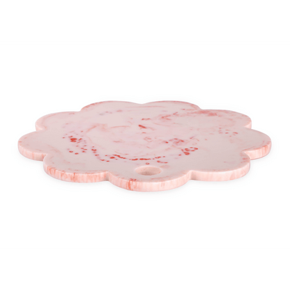 9" Scallop Resin Cheese Charcuterie Board - Hosted by Kelly Gaudreau