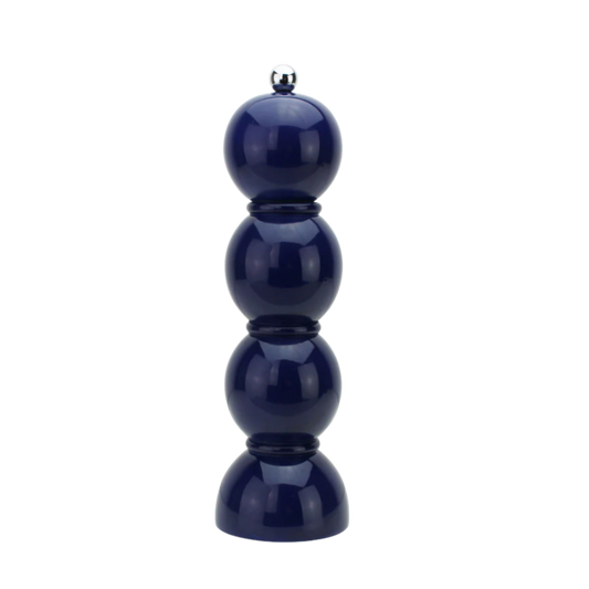 Navy Bobbin Salt or Pepper Mill