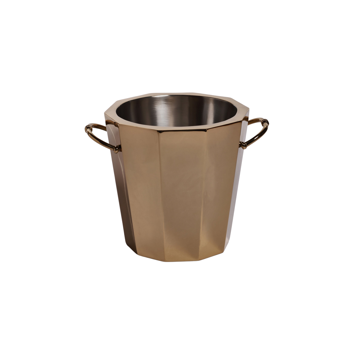 Alessia Double Wall Ice Bucket / Cooler - Gold