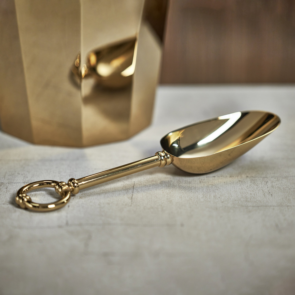 Alessia Ice Scoop - Gold
