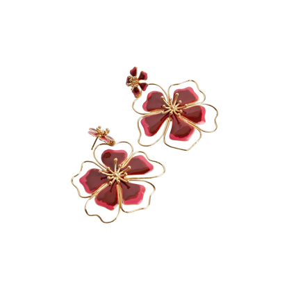 Andreae Earrings - Terracotta