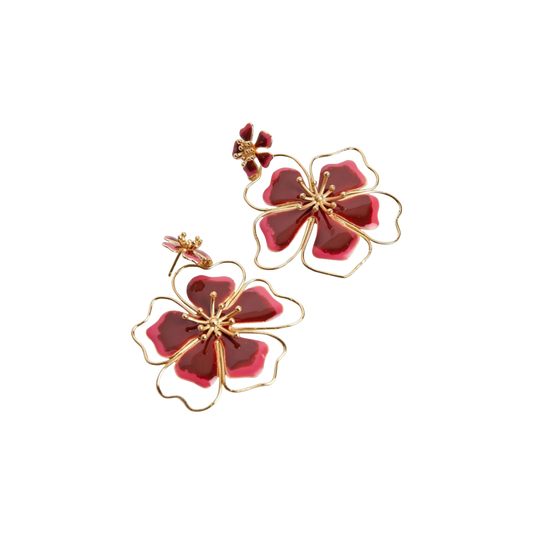Andreae Earrings - Terracotta