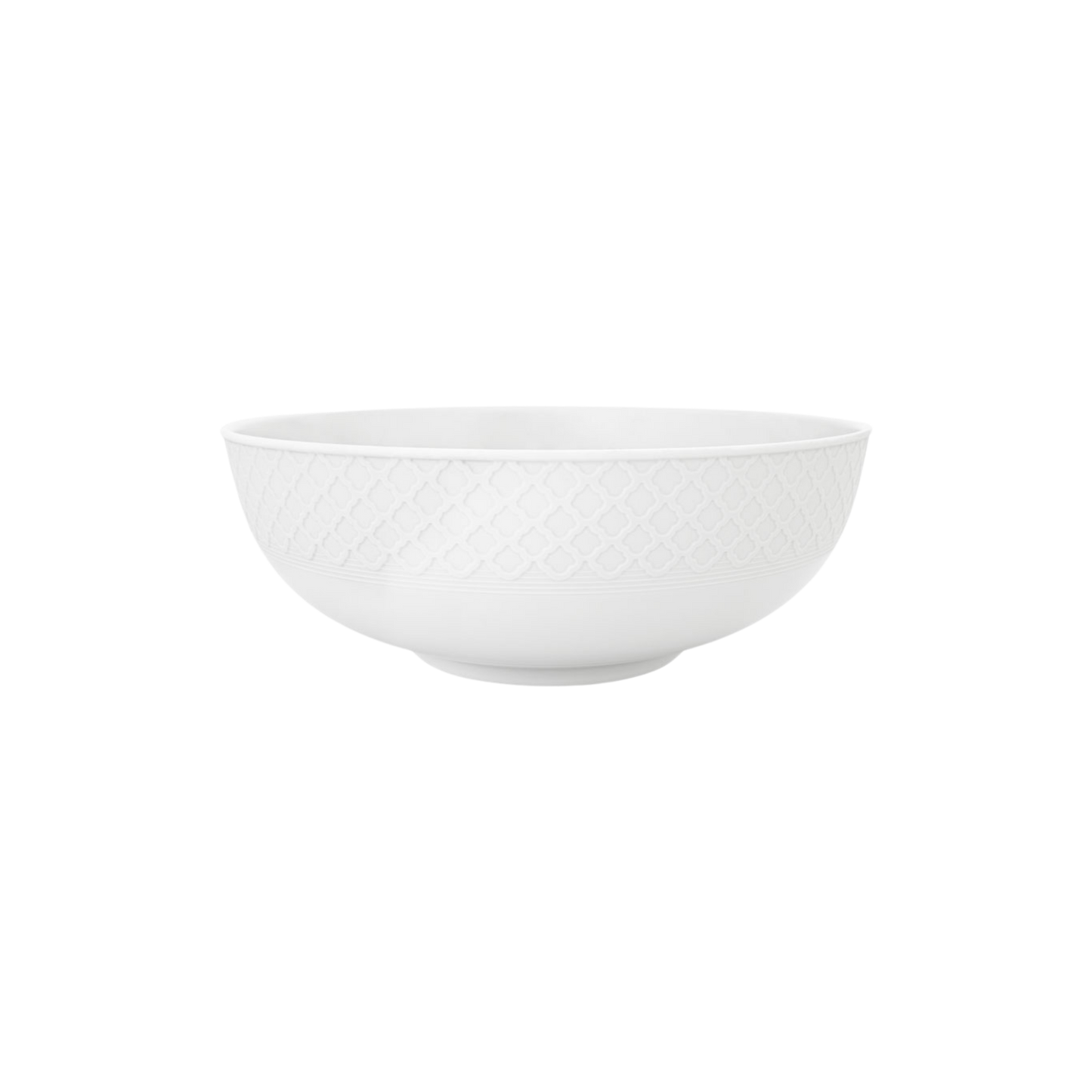 Empire White Serving Bowl