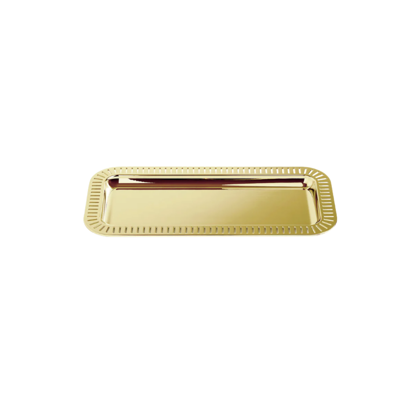 Striations Serving Tray Small Rectangle