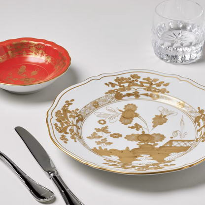 Antico Doccia Flat dinner plate - Aurum