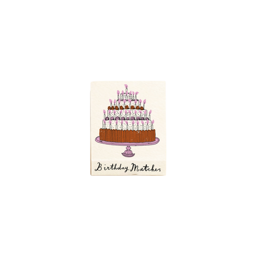 Birthday Cake Matchbook