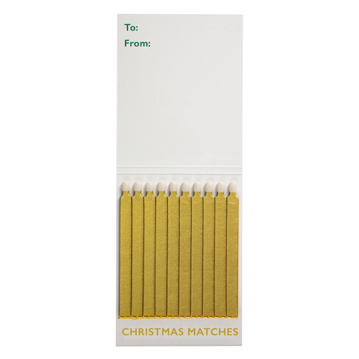 Christmas Tree Matchbook