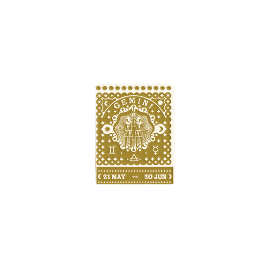 Gemini Zodiac Matchbook