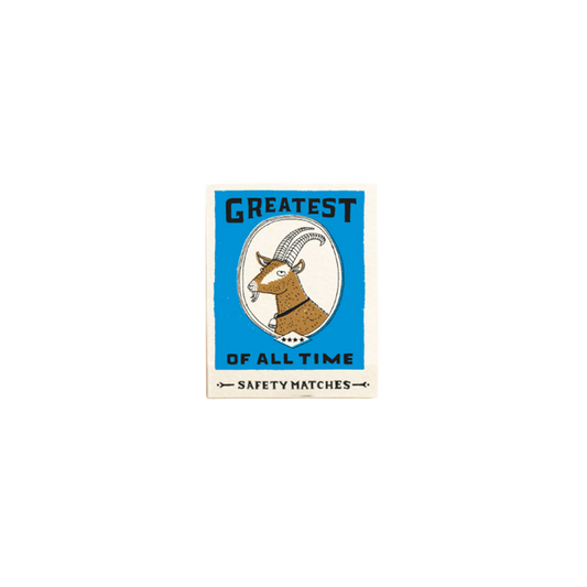 Greatest of All Time Matchbook