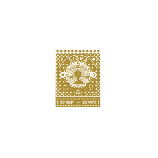 Libra Zodiac Matchbook