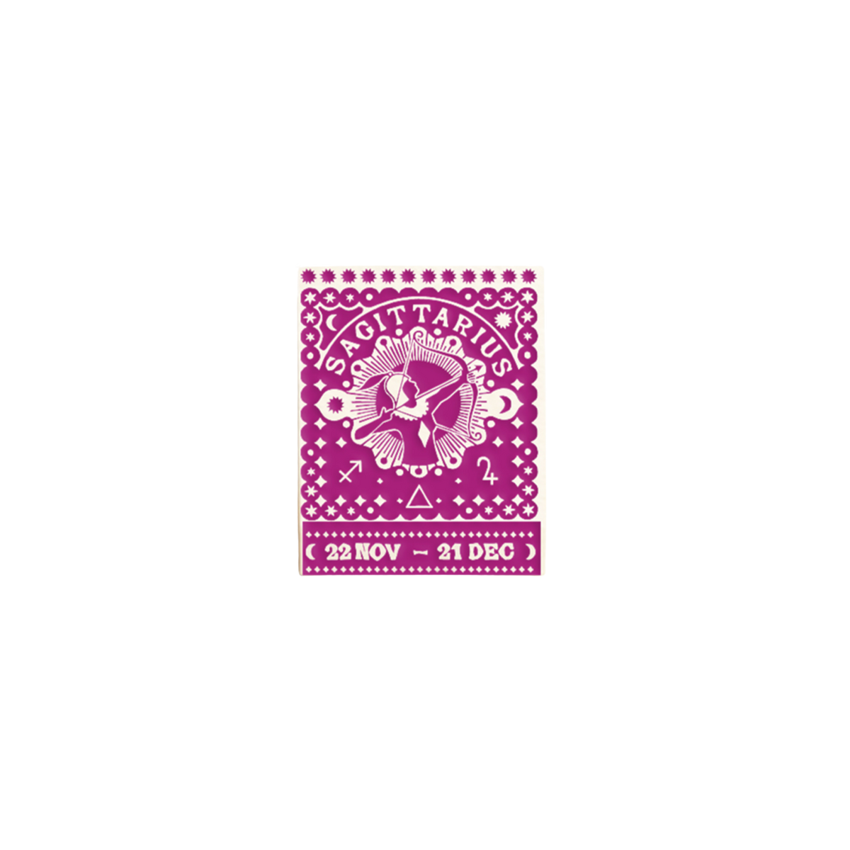 Sagittarius Zodiac Matchbook