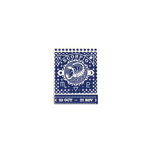 Scorpio Zodiac Matchbook