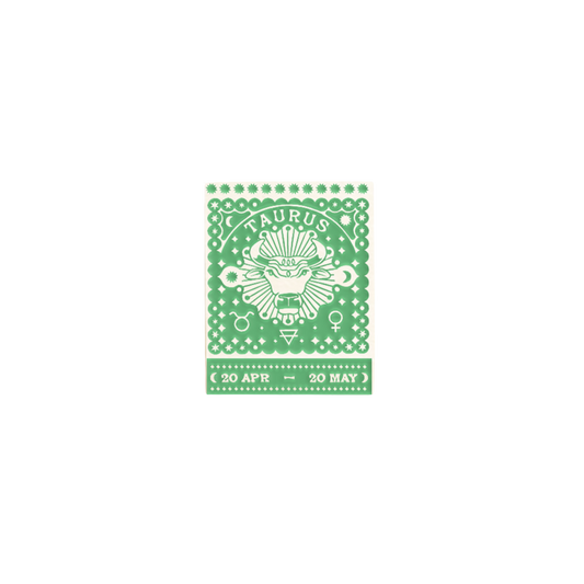 Taurus Zodiac Matchbook
