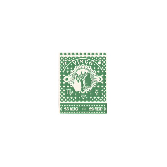 Virgo Zodiac Matchbook