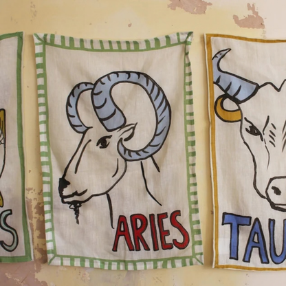 Aries Tea Towel