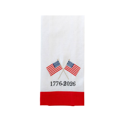 American Flags 1776 Linen Towel
