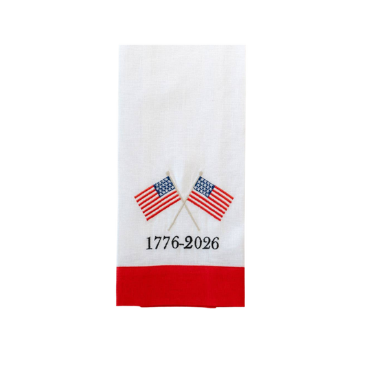 American Flags 1776 Linen Towel