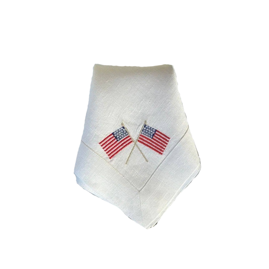 American Flags Large Napkin - Set of 4