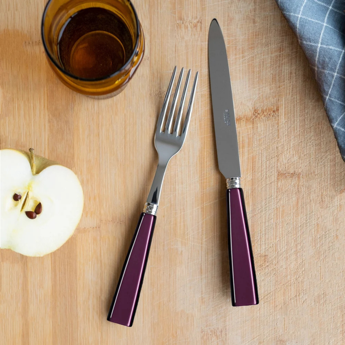 Icône 5-Piece Cutlery Set - Aubergine