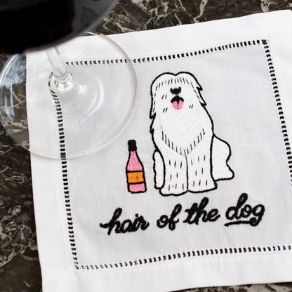 Hair Of The Dog Cocktail Napkins - Set of 4