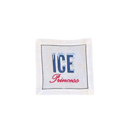 Ice Princess Cocktail Napkins - Set of 4