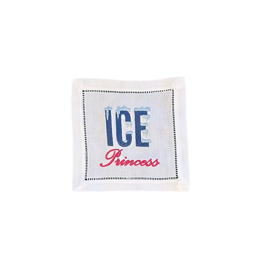 Ice Princess Cocktail Napkins - Set of 4