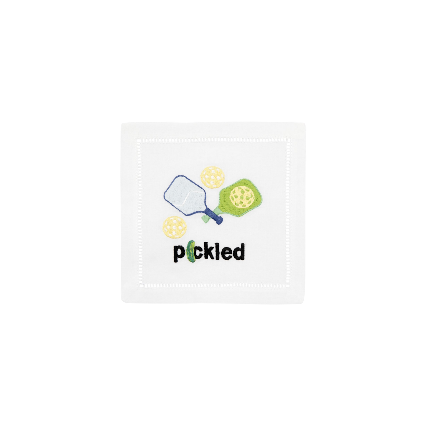 Pickled Cocktail Napkins - Set of 4