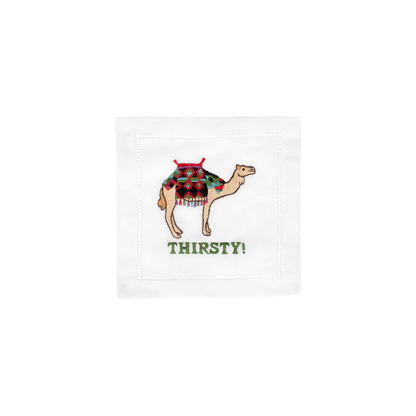 Thirsty Cocktail Napkins - Set of 4