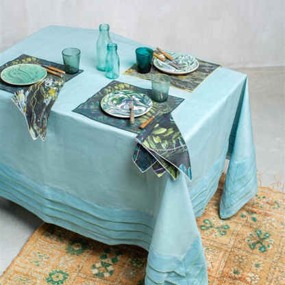 Sfogliatella Tablecloth in Stain Resistant Linen